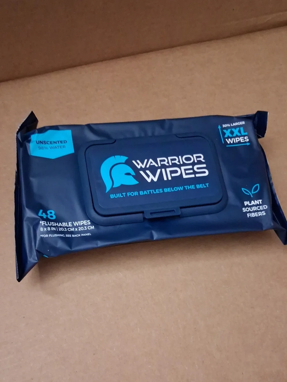 Essentials Men Xxl Wipes 1 Pack Nwt